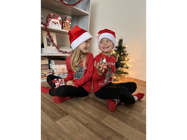 Dětská vánoční čepice