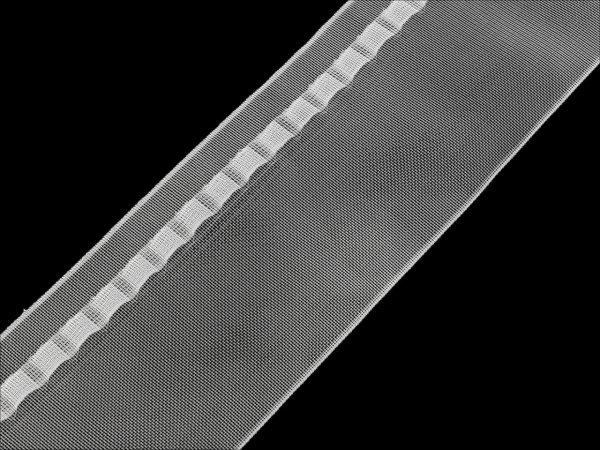 Záclonovka šíře 10 cm s poutky