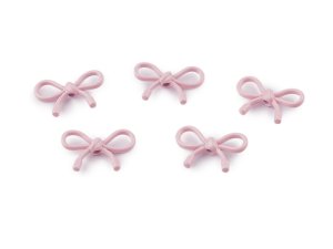 Kovové korálky / přívěsky mašle 13x20 mm