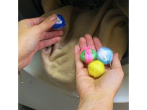 Opakovaně použitelné kuličky do pračky sada 4 ks