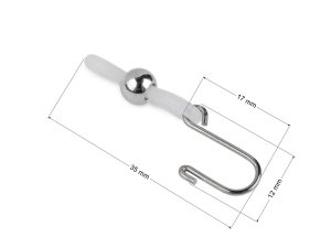 Speciální háček proti rozjíždění kalhotových zipů