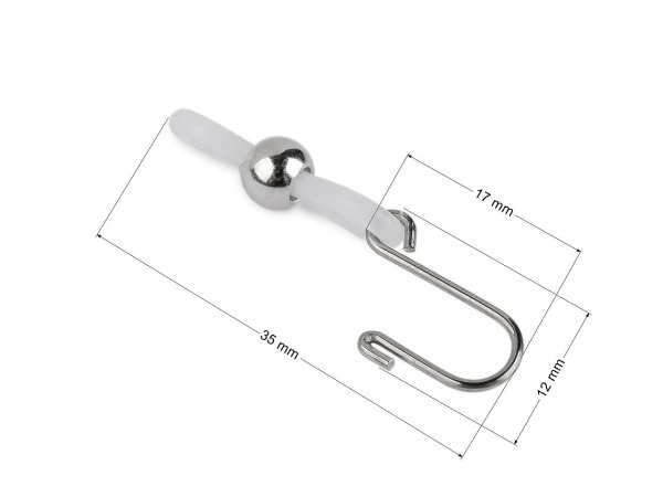 Speciální háček proti rozjíždění kalhotových zipů