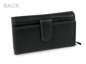 Dámská kožená peněženka 9,5x17 cm