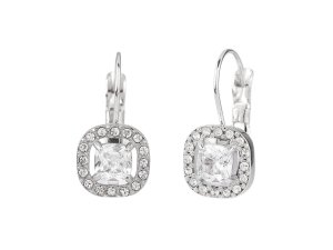 Náušnice z nerezové oceli s broušenými kamínky