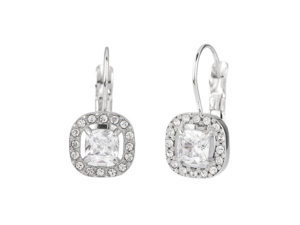 Náušnice z nerezové oceli s broušenými kamínky