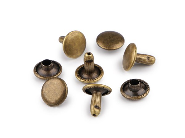 Duté nýty Ø9 mm oboustranné