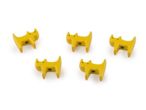 Kovový přívěsek kočka 10x22 mm