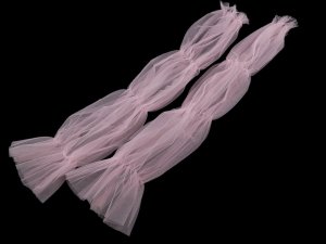 Elegantní tylové rukávy délka 70 cm