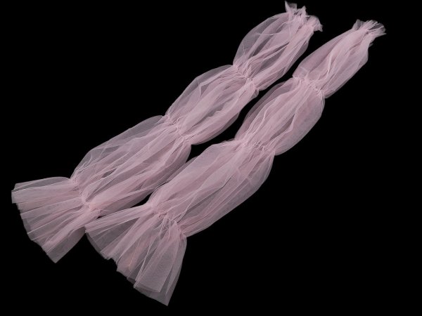 Elegantní tylové rukávy délka 70 cm