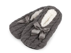 Dámské zimní balerínky s protiskluzem