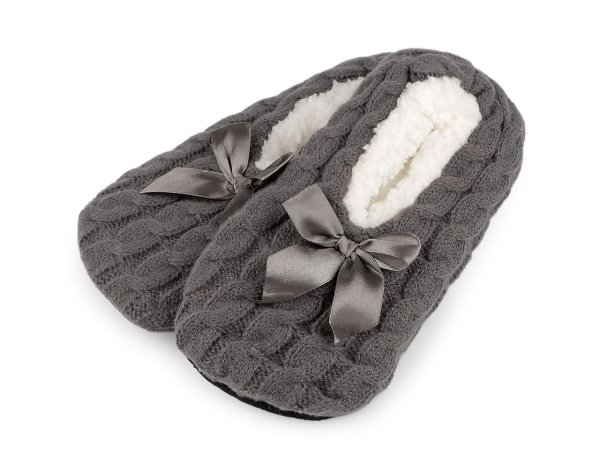 Dámské zimní balerínky s protiskluzem