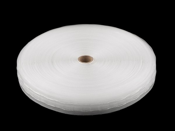 Záclonovka šíře 25 mm univerzální řasení