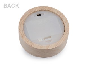 LED svítící skleněná koule Ø10 cm