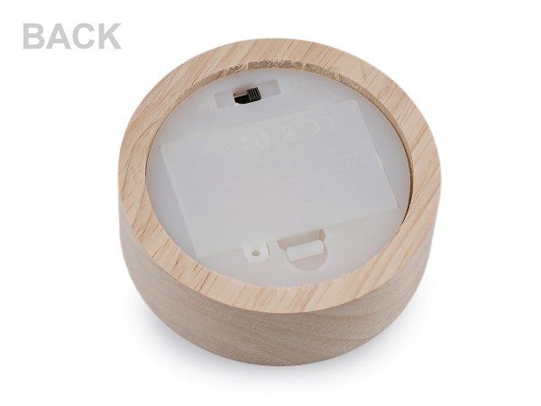 LED svítící skleněná koule Ø10 cm