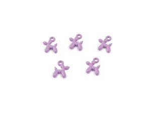 Kovový přívěsek mini pejsek 8x10 mm