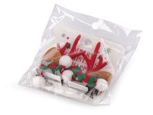 Párty sponky do vlasů vánoční