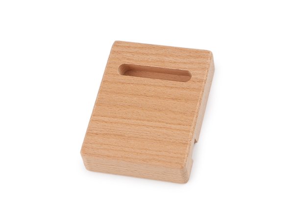 Dřevěný stojan na kruh oboustranný 6x8 cm