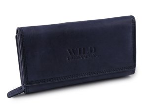 Dámská kožená peněženka 9,5x17 cm