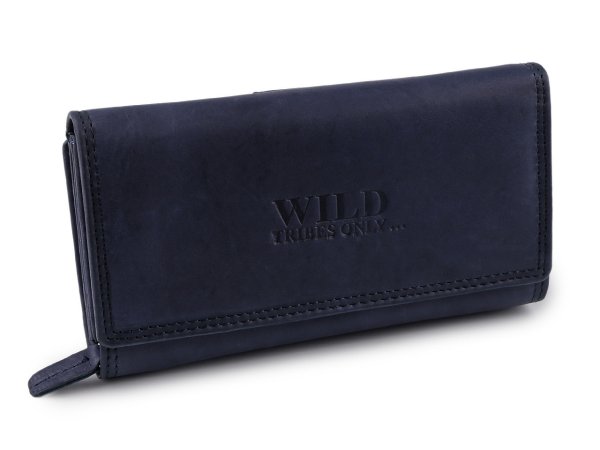 Dámská kožená peněženka 9,5x17 cm