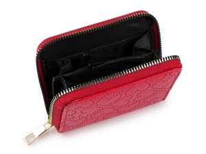 Dámská / dívčí peněženka srdce 9x11 cm