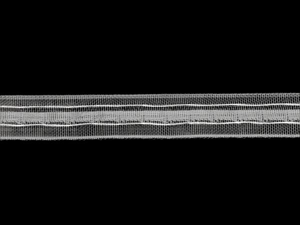 Záclonovka šíře 25 mm univerzální řasení