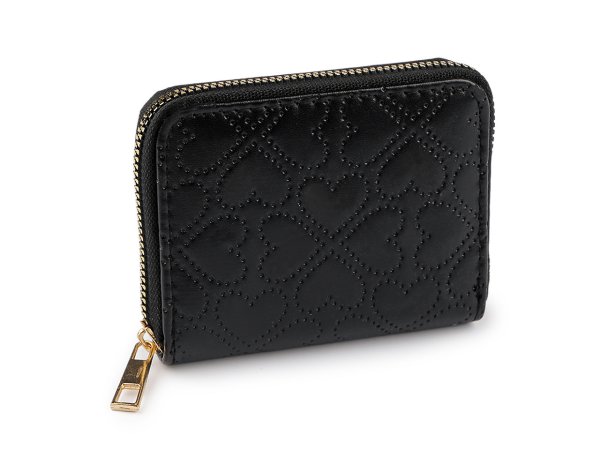 Dámská / dívčí peněženka srdce 9x11 cm