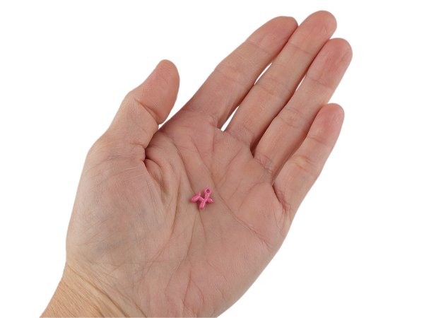 Kovový přívěsek mini pejsek 8x10 mm