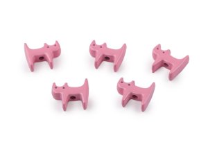 Kovový přívěsek kočka 10x22 mm