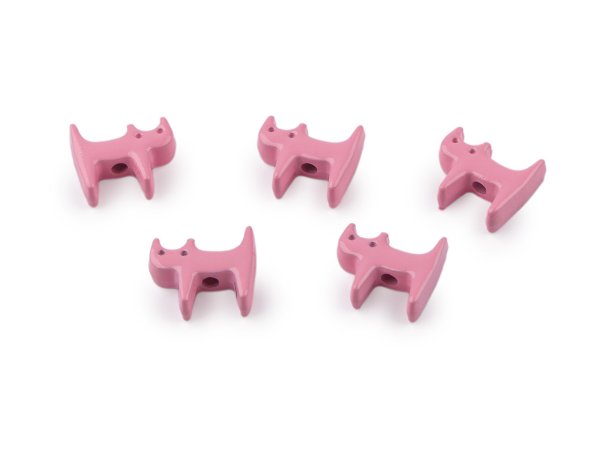 Kovový přívěsek kočka 10x22 mm