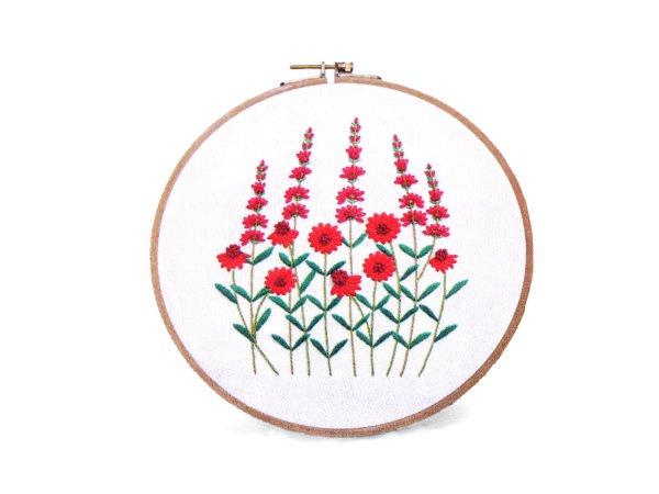 Dárková sada na vyšívání s předtištěným motivem