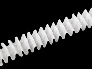 Záclonovka šíře 25 mm univerzální řasení