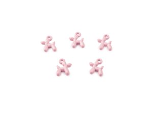 Kovový přívěsek mini pejsek 8x10 mm