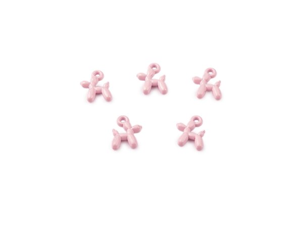 Kovový přívěsek mini pejsek 8x10 mm