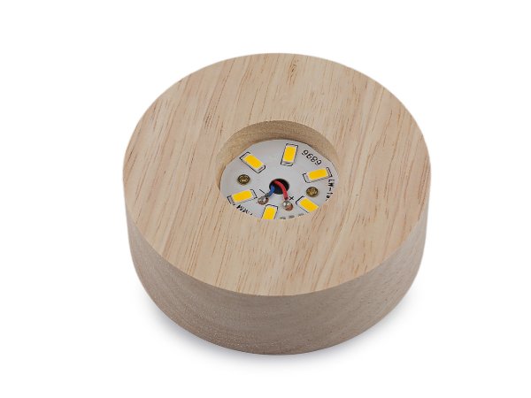 LED svítící skleněná koule Ø8 cm