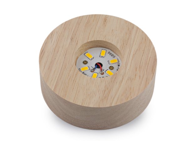 LED svítící skleněná koule Ø10 cm