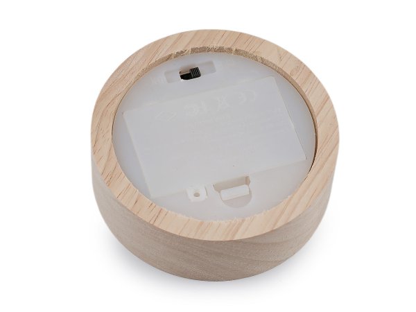 LED svítící skleněná koule Ø10 cm