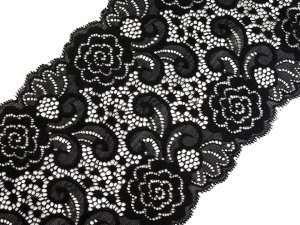 Elastická krajka / vsadka / běhoun šíře 15 cm