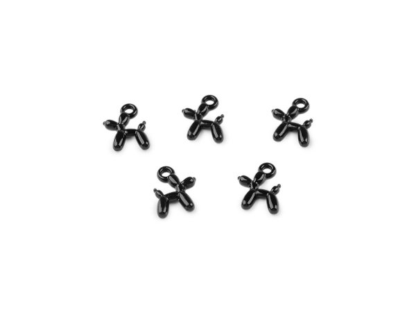 Kovový přívěsek mini pejsek 8x10 mm