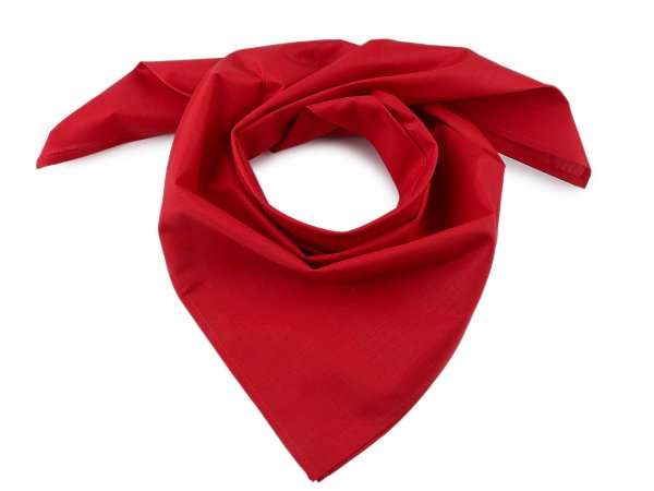 Bavlněný šátek jednobarevný 70x70 cm