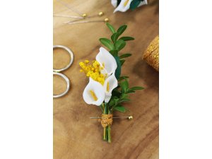 Umělá pěnová mini kala na drátku