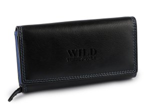 Dámská kožená peněženka 9,5x17 cm