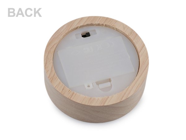 LED svítící skleněná koule Ø8 cm