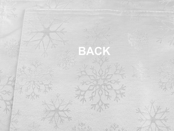 Vánoční prostírání textilní, oboustranné s jemným lurexem 30x40 cm