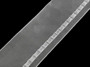 Záclonovka šíře 10 cm s poutky