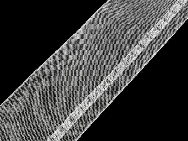 Záclonovka šíře 10 cm s poutky