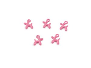 Kovový přívěsek mini pejsek 8x10 mm