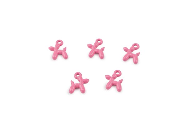 Kovový přívěsek mini pejsek 8x10 mm