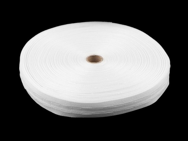 Záclonovka šíře 25 mm univerzální řasení