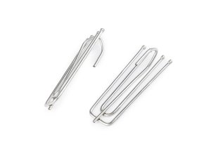 Kovový háček na záclonovky