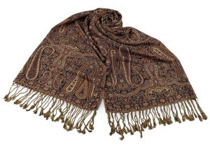 Šátek / šála orientální paisley 70x180 cm